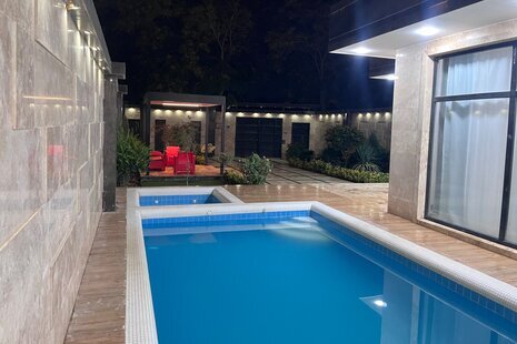 ویلا استخردار مبله دوخواب مدرن زنبق 8 در چهارباغ