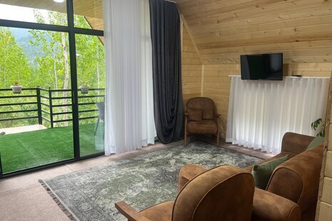 کلبه سوئیسی دوبلکس دوخواب نیلا در ماسال