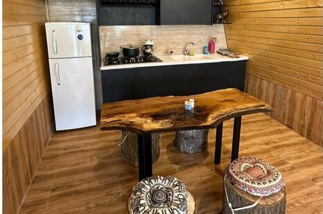 کلبه تریپلکس استخردار دوخواب در رامسر