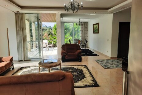 واحد مبله دوخواب در طبقه اول ویلا در چالوس