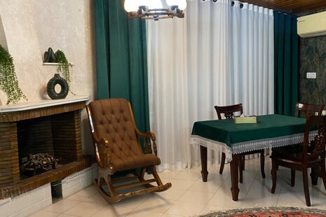 واحد مبله دوخواب طبقه دوم ویلا مریم در بندرانزلی