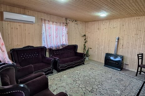 کلبه چوبی تکخواب محمد در ماسال