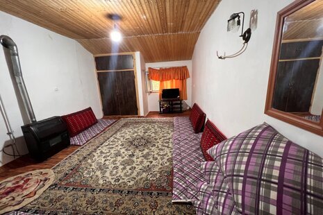 واحد مبله دوخواب آسمان در طبقه اول ویلا در گرگان