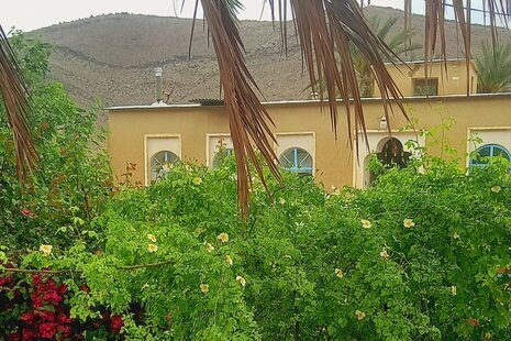 اتاق آفتاب در بومگردی در جهرم