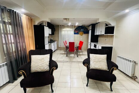 ویلا باغ دوبلکس استخردار مبله دوخواب بانوی شرقی 2 در پردیس