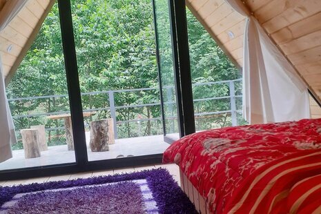 کلبه سوئیسی دوبلکس دوخواب ساسان در اسالم