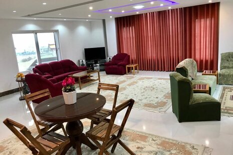 واحد دوخوابه مبله در طبقه دوم ویلا تنکابن