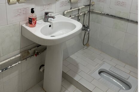 واحد مبله تکخواب در طبقه همکف ویلا در کلاردشت