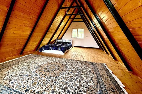 کلبه سوئیسی دوبلکس تکخواب در بابل