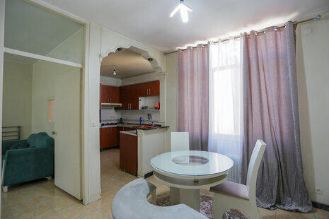 آپارتمان مبله تکخواب رنگین کمان 3 در هفت حوض