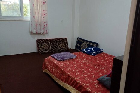 واحد مبله دوخواب در طبقه همکف ویلا در قائم شهر