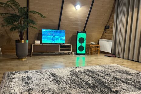 کلبه سوئیسی دوبلکس تکخواب سنجاقک در شهر بندر انزلی