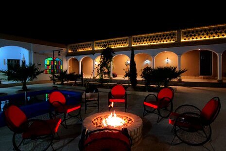 اتاق ماژور اقامتگاه بوگردی در نطنز