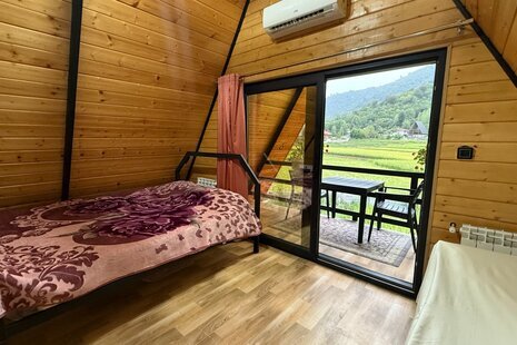 کلبه دوبلکس سوئیسی دوخواب تی تی در ماسال