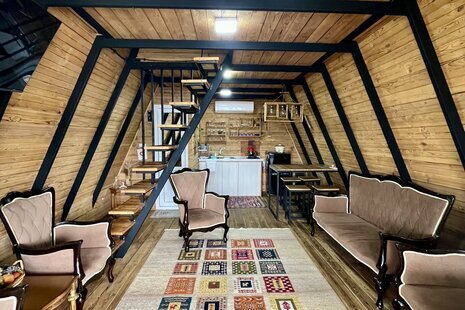 کلبه سوئیسی دوبلکس سهیل در لاهیجان