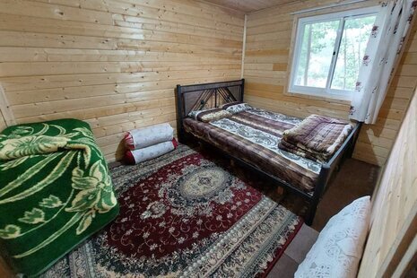 کلبه چوبی سه خواب دموکرات دو طبقه در ماسال