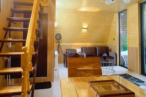 کلبه سوئیسی دوبلکس تکخواب کمند سوادکوه