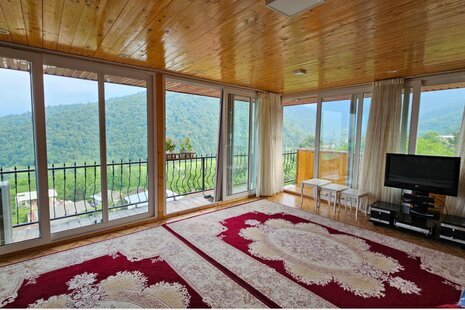 آپارتمان مبله دوخواب یاقوت شیشه ای لفور در شیرگاه