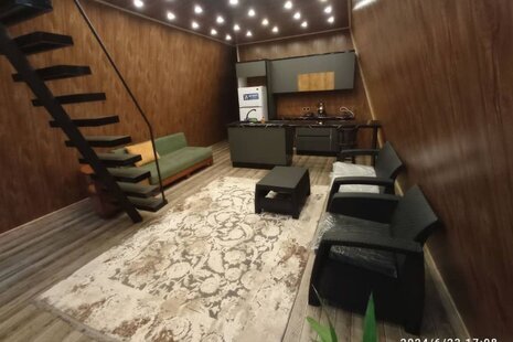 کلبه سوئیسی  استخردار سه خواب 2 در چمستان