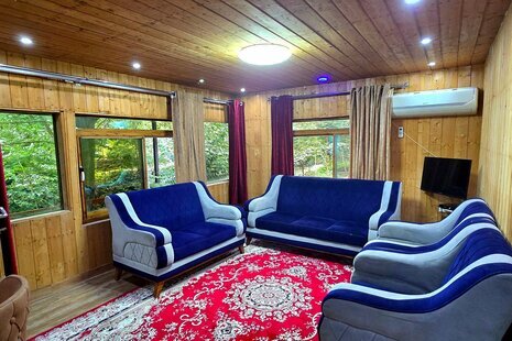 ویلا دو خواب چوبی در محمود آباد