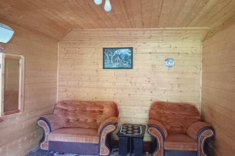 کلبه چوبی تکخواب مبله در ماسال