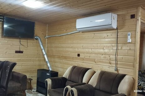 کلبه چوبی دوبلکس شش خواب استخردار در ماسال