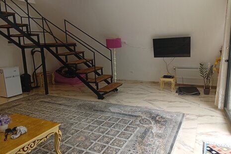 کلبه سوئیسی دوبلکس مبله تکخواب دلانا در روستای به کله در  کلاردشت