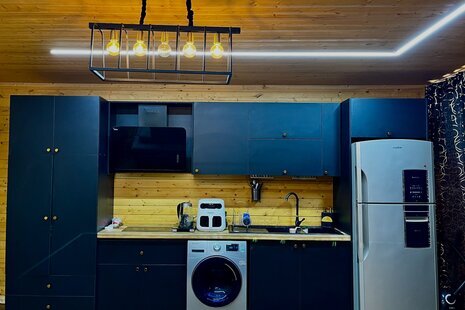 کلبه سوئیسی دوبلکس تکخواب مبله در محمودآباد