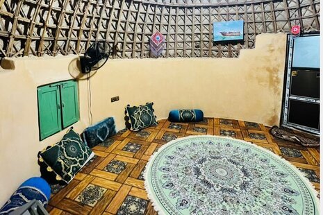اتاق سنتی بلوچستان در بومگردی چابهار