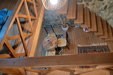 کلبه چوبی دوبلکس آرام در فشم