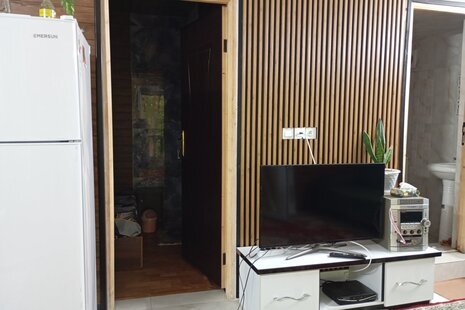 واحد تکخواب در طبقه اول ویلا جنگلی جوارم