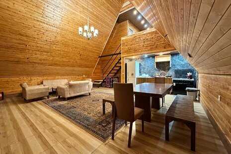 کلبه سوئیسی مبله دوخواب سروستان در سوادکوه