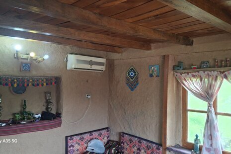 کلبه چوبی دو خواب سنتی در ساری