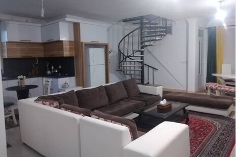 واحد دوبلکس دوخواب در طبقه دوم و سوم ویلای گرگان