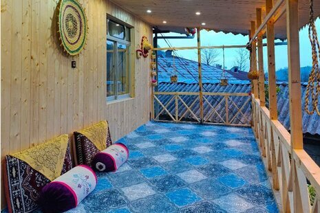 ویلا سنتی لب رودخانه در املش