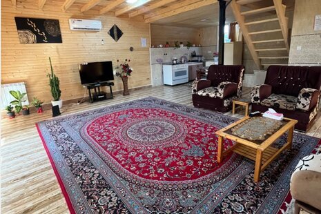کلبه سوئیسی دوخواب علیرضا در ماسال