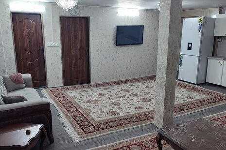 آپارتمان مبله دوخواب زیر همکف شریف در مشهد