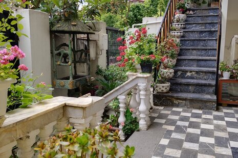 واحد مبله دو خواب طبقه اول ویلا رونیا در رامسر