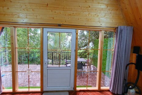 کلبه سوئیسی دوبلکس تکخواب کاج در سوادکوه