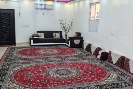 آپارتمان مبله دوخواب کرمی در بوشهر