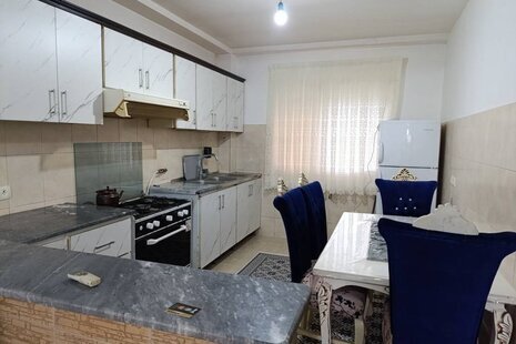 واحد مبله دوخواب در طبقه همکف ویلا در تنکابن