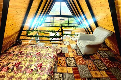 کلبه سوئیسی دوبلکس تکخواب استخردار وارش در بابل