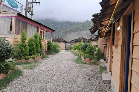 کلبه آرامش در اقامتگاه بومگردی آمل