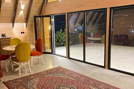 کلبه سوئیسی دوخواب مبله آرمو در بابل