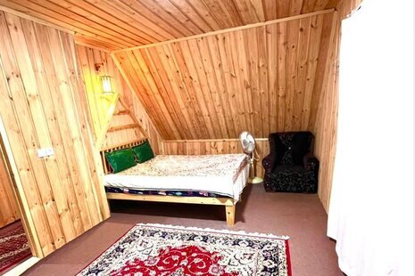 کلبه دوبلکس چوبی دوخواب در اسالم