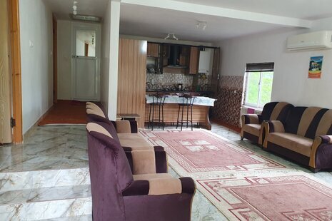 باغ ویلا دوخواب مبله در فومن