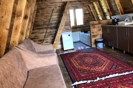 کلبه سوئیسی جکوزی دار تکخواب در نشتارود