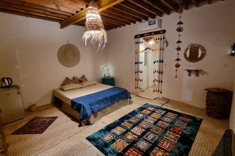 اتاق کُنته در اقامتگاه بوم گردی قشم