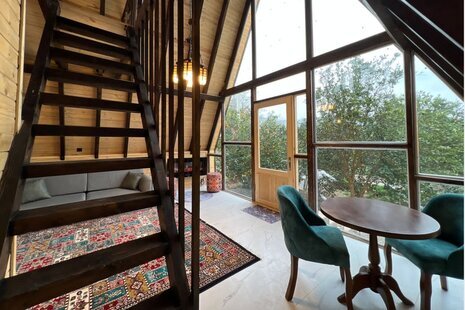 کلبه سوئیسی جنگلی تیامو سورپرایز در بابل