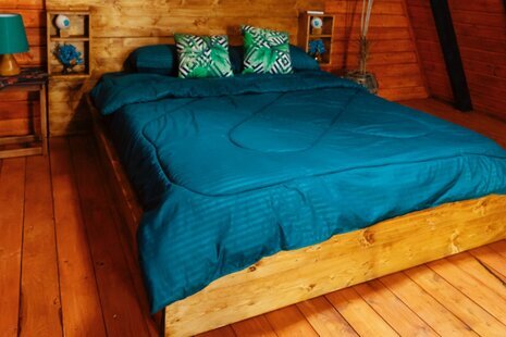 کلبه سوئیسی دوبلکس دو خواب در رامسر